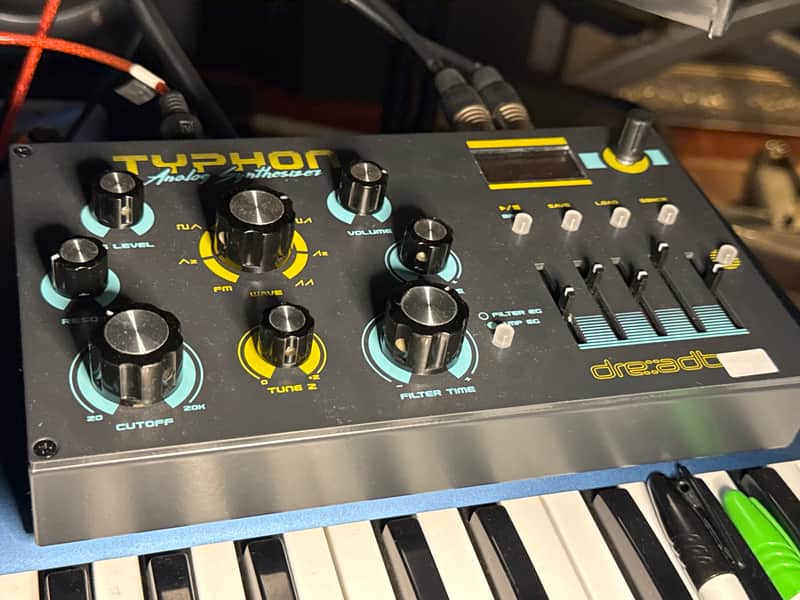 Dreadbox Typhon Analog Synthesizer 2020 - 2021 - Black image 1