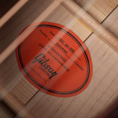 Gibson 1957 SJ200 Maple Spruce Sunburst 2024 image 11