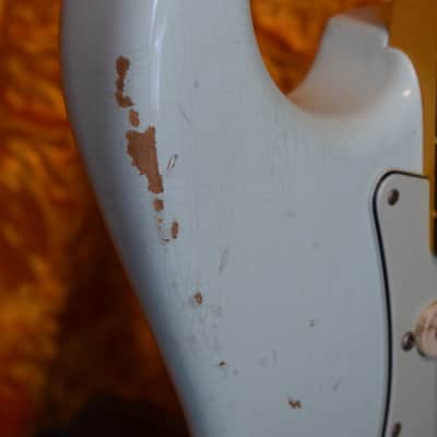 Fender Stratocaster Custom Shop Relic 2017 - sonic blue image 8