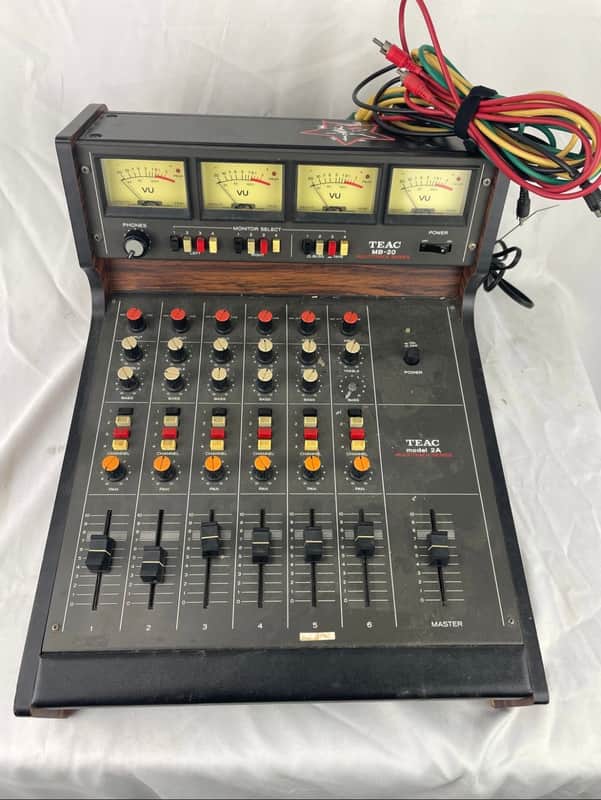 Teac 2A and MB20 meters image 1