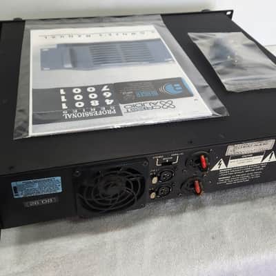 Legendary Amplifier Crest  Audio Professional Power Amplifier 6001 Crest’s legendary “overbuilt” power supply . Made In USA image 9