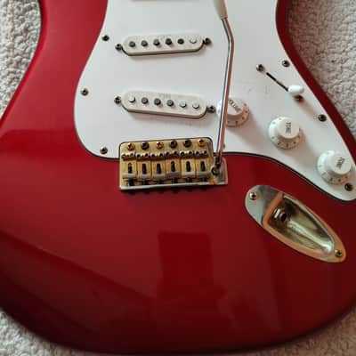 Fender Yngwie malmsteen loaded body 2010 - Red image 7