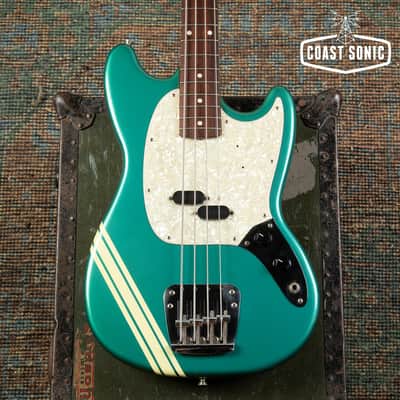 1998 CIJ Fender '69 Competition Mustang Bass Reissue MB-SD/CO Seymour Duncan image 5