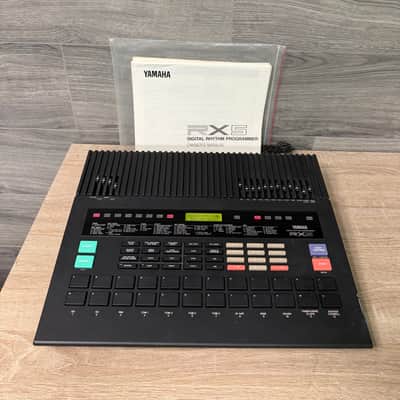 Yamaha RX5 Digital Rhythm Programmer Drum Machine with Power Supply, Manual, & Data Card #2992