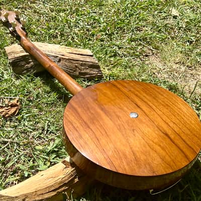 Vintage Ludwig Columbia 1930’s Tenor Banjo - Natural Walnut image 22