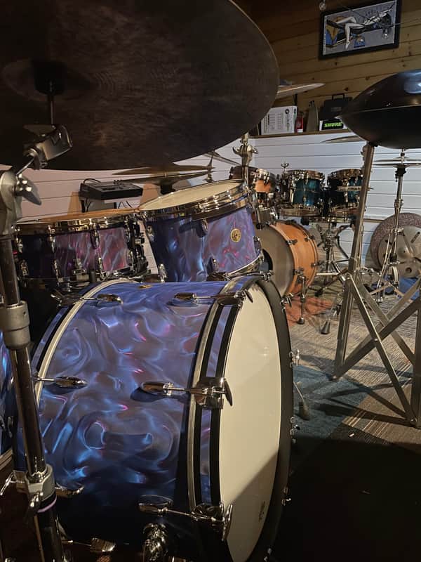 Gretsch USA Custom “peacock satin flame!!”