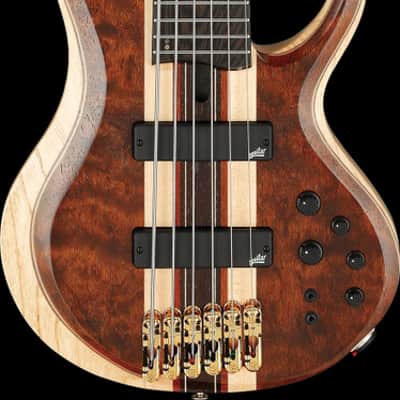 Ibanez BTB Premium 6 String Electric Bass w/Bag - Natural Shadow Low Gloss (BTB1836NDL) image 3