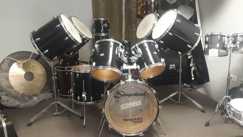 Vintage Slingerland Magnum 8 piece kit including Suspended Power Toms set! image 1