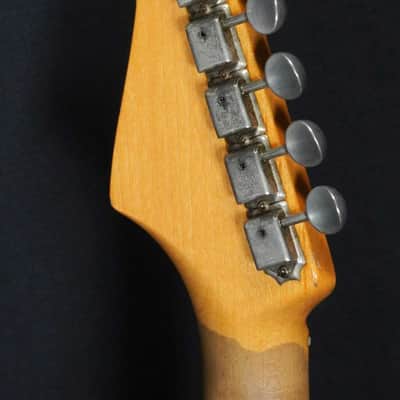 FENDER CUSTOM SHOP 1956 Stratocaster Aged Mod 2-Tone Sunburst [R19519] (07/13) image 16