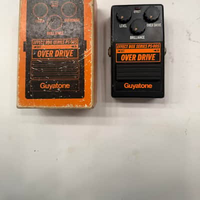 Guyatone PS-005 Box Series Overdrive Vintage Guitar Effect Pedal MIJ Japan image 1