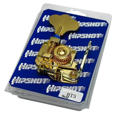 Hipshot BT-5 Bass Xtender Key GOLD BT5 for RICKENBACKER Bass    Extender Detuner image 1