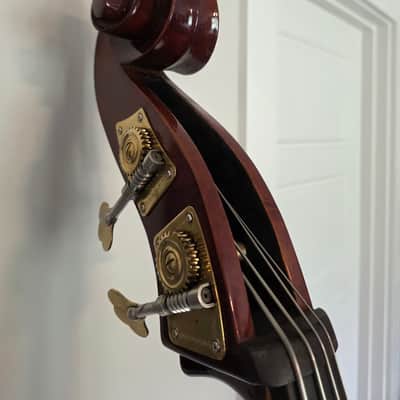 Gollihur Estle Louis LIV (54) double bass - Hand Carved Model 2000-current - Spruce top, Maple back & sides image 5