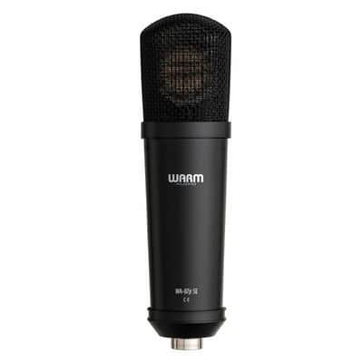 Warm Audio WA-87jr SE Large-Diaphragm Cardioid Condenser Studio Microphone (black) image 2