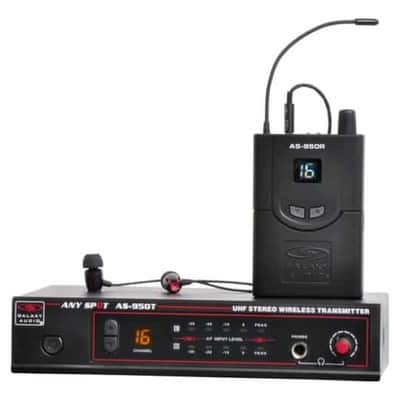 Galaxy Audio AS-950-N Wireless In-Ear Monitor System - N: 518 to 542 MHz image 1