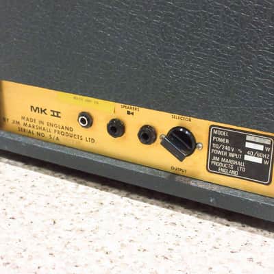Marshall JMP Model 1987 Guitar Amp Head [09573K] (09/11) image 3