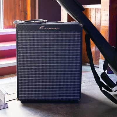 Ampeg RB-210 Rocket Bass 500-Watt 2x10" Bass Combo - Blue Check image 4