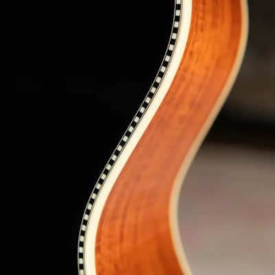 Taylor Custom Shop 2024 Grand Concert 12-Fret Acoustic/Electric - Black Top Mahogany/Mahogany with Hardshell Case image 18