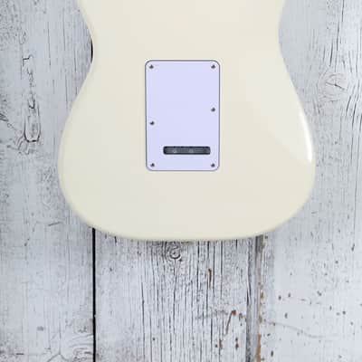 Fender Standard Stratocaster Electric Guitar Olympic White Finish image 7