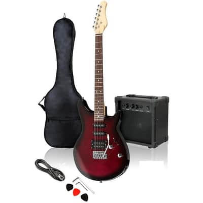 Electric Guitar Pack Wine Burst image 1