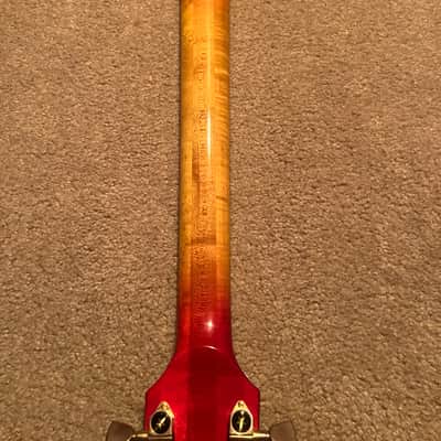 Ibanez 2399DX L-Style Solid Body 1974 - 1976 - Cherry Sunburst image 10