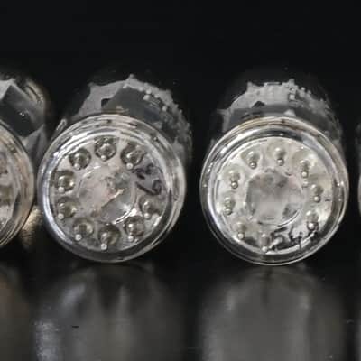 4×1950’s Philips Miniwatt EL84 Top Ring Getter Made in Holland Amplitrex Tested image 7