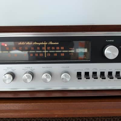 Vintage Allied 395 Stereo Receiver (Pioneer 1500 TW Clone) - LEDs, Recapped Power Supply, 50 WPC image 1