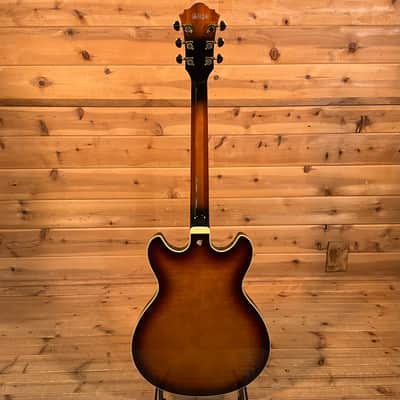 Ibanez AS93FML Left Handed Electric Guitar - Violin Sunburst image 5