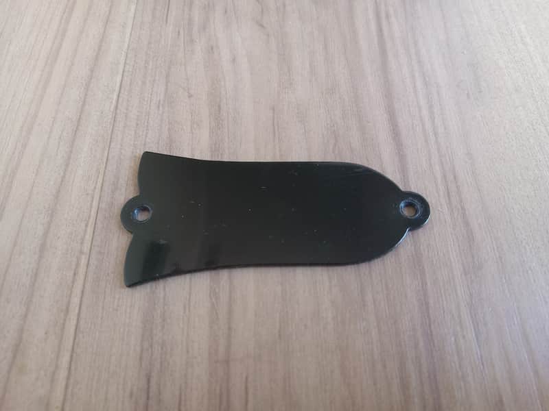 Vintage 1960's Gibson Single-Ply Black Truss Rod Cover! Rare, Original Part! image 1