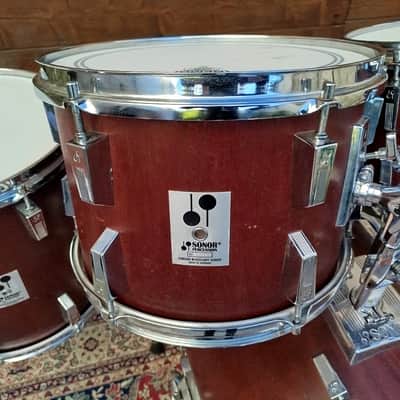 SONOR Phonic Jazz Set 1980s, Red Mahogany. image 6