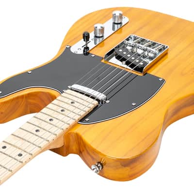 Maple Fingerboard GTL Electric Guitar SS Pickup - Transparent Yellow image 7
