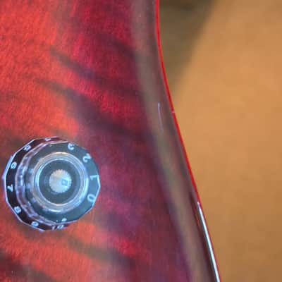 PRS CE 24 '21 - Fire Red Burst with Floyd Trem Stop + Hard Case image 8