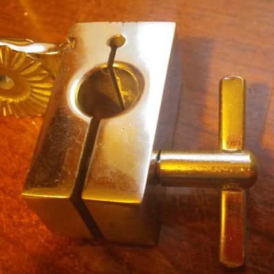 RARE VINTAGE Slingerland Gretsch Ludwig BOOM Cymbal Tom Stand  Accesory Mount RATCHET Wide CAMCO Wing Screw Bolt NO TARIFFS USA image 6