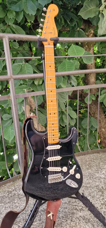 Fender Stratocaster David Gilmour Black Strat 2014 - Black