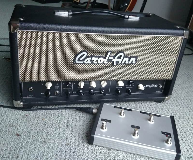 Carol Ann SD-60 Amp Head w/Footswitch image 1