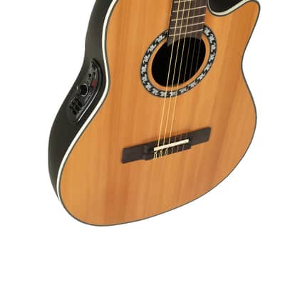 Ovation Pro Series Classic Nylon Legend E-Acoustic Classic Guitar 1773AX-4 Natural (1773AX-4-G) image 3