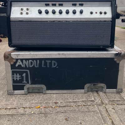 Ampeg SVT "Black Line" 300-Watt Bass Amp Head 1972 - 1975 - Black image 1
