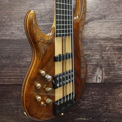 LB-76 Left Handed 6 String Bass Guitar (Ontario,CA) image 7
