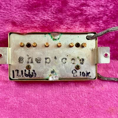 Used Sheptone AB Humbucker Bridge Position Guitar Pickup Circa 2010's - Gold image 4