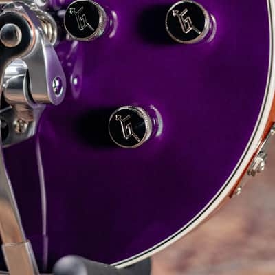 Gretsch G5210T-P90 Electromatic Jet Two 90 Single-Cut with Bigsby Electric Guitar - Amethyst - Demo image 15
