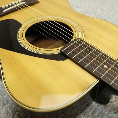Vintage 1970's made Yamaha Acoustic Guitar FG-152 Orange Label Made in Japan image 6