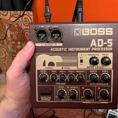 Boss Pack BOSS AD-5 (pre/processor acoustics inst.) Made in Japan OCT/2005 image 8