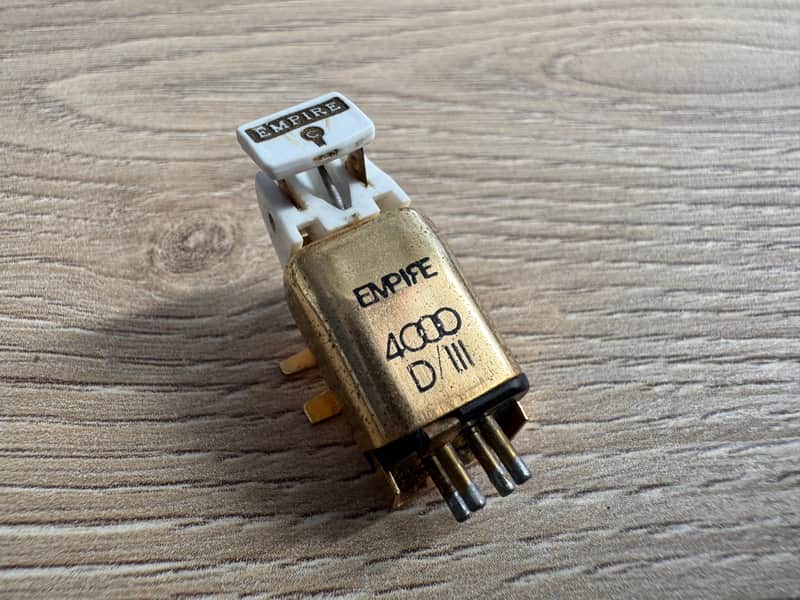 EMPIRE 4000 D/III Vintage Stereo Cartridge Needs New Stylus Japan USA