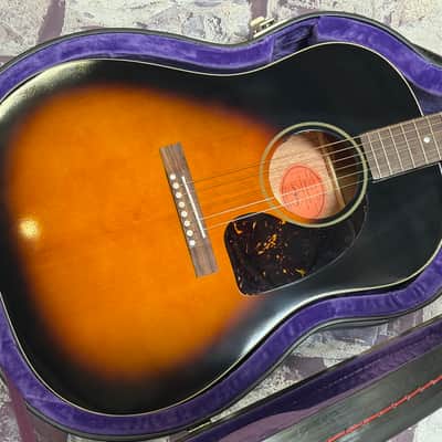 2025 Epiphone Inspired By Gibson Custom Shop 1942 Banner J45 Vintage Sunburst New Unplayed Auth Dlr 4lbs10oz #249 image 1