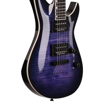 E-II Horizon-III FM Electric Guitar Reindeer Blue image 9