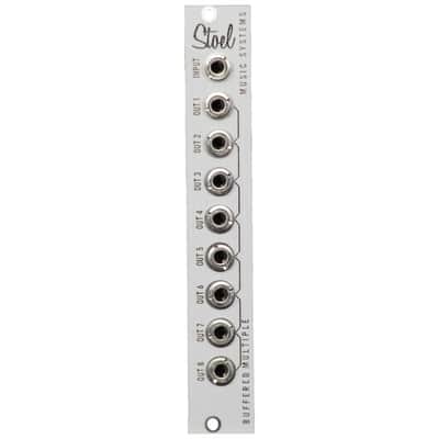 Buffered Multiple by Stoel Music systems - Specialized multiple to precisely distribute CV sources image 1