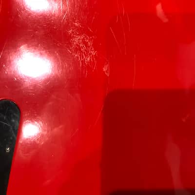 RARE 1987 Gibson Bass IV Ferrari Red w/ Original Case image 20