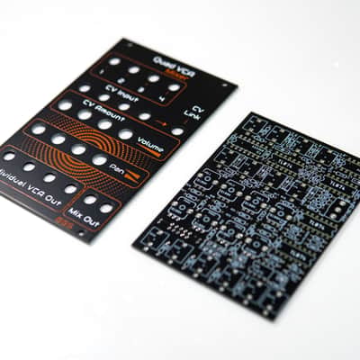 GGS Quad VCA / Stereo Panning Mixer for Eurorack (PCB and Front Panel Only) image 3