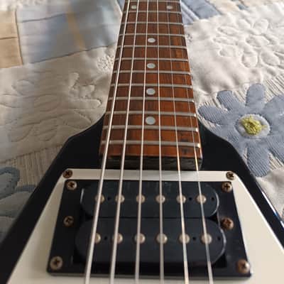 ESP Flying V 1979 - Black - RARE!! image 11