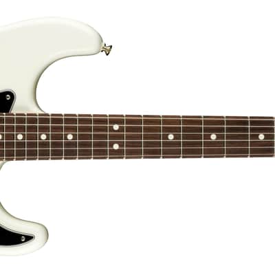 Fender - American Performer Stratocaster Electric Guitar w/ Rosewood Fingerboard - Arctic White - w/ Deluxe Gigbag image 4