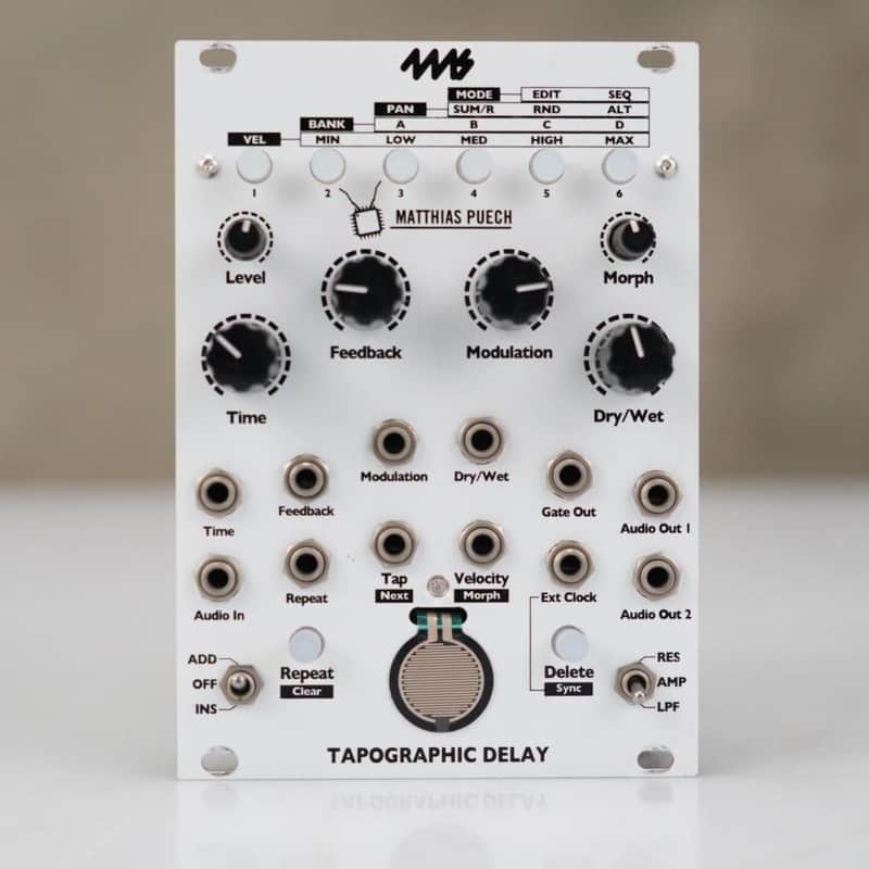 4ms Tapographic Delay Eurorack Module w/ Patch Cables #58922 image 1